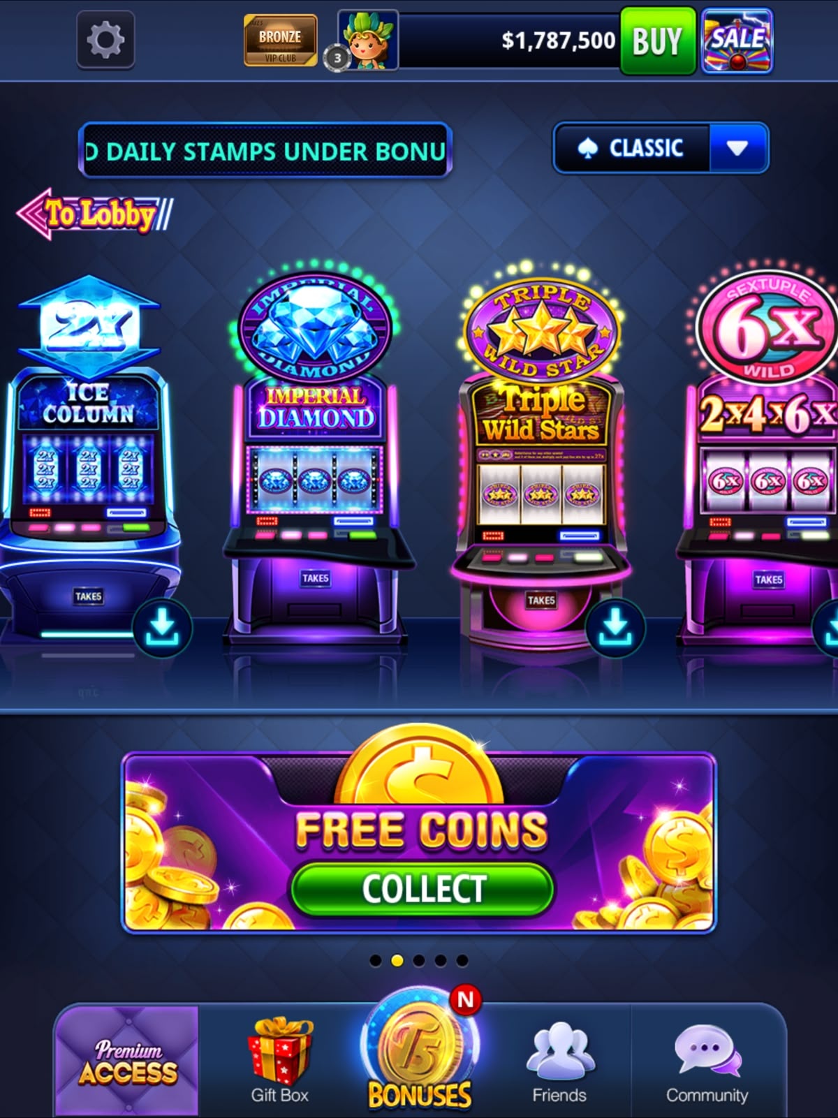 Golden Slots game