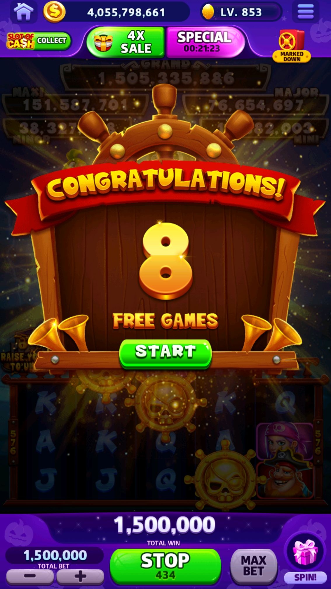 Golden Slots game